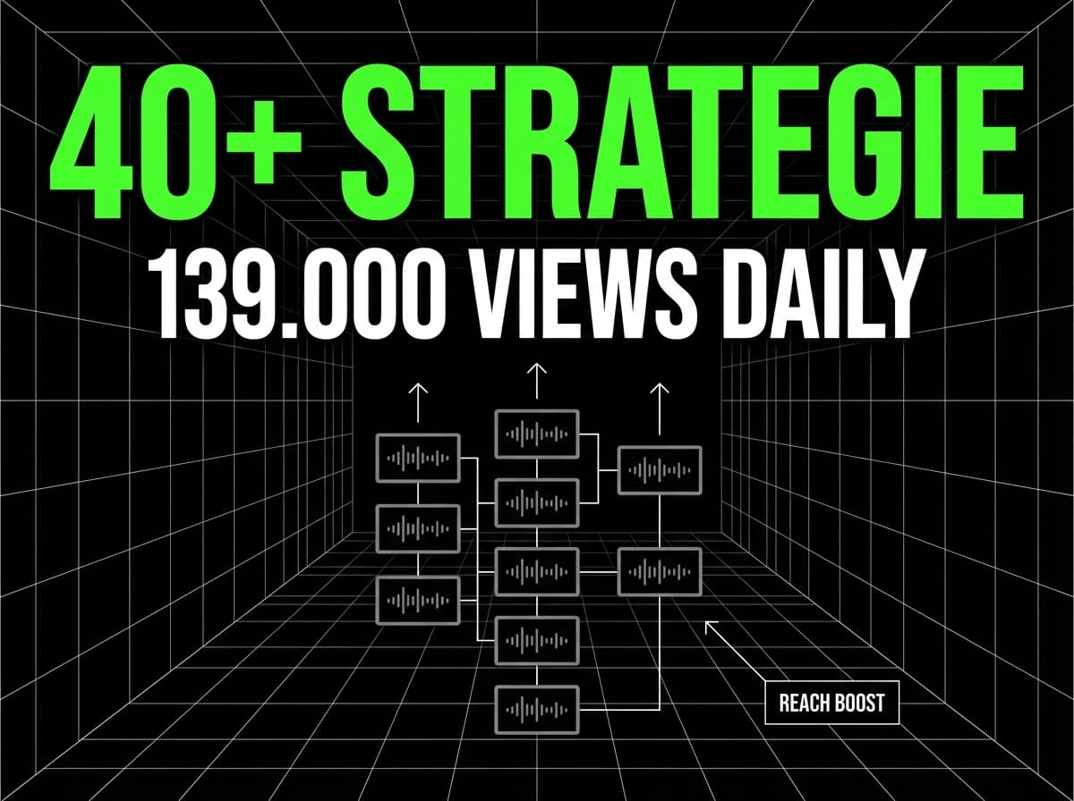 139.000 Views Daily -- Die 40+ TikTok Account Strategie